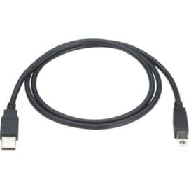 Black Box Corporatio Black Box USB 2.0 A to B Cable, Type A Male USB, Type B Male USB, 3ft