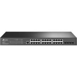 Tp Link TP-Link TL-SG3428, 24 Port Gigabit Switch with 4 SFP Slots, Limited Lifetime Protection, Omada SDN Integrated, L2+ Smart Managed