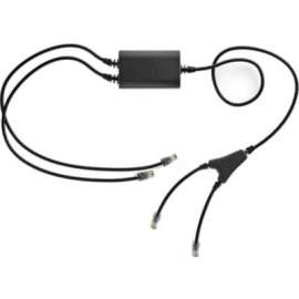 EPOS Cisco Cable for Elec. Hook Switch CEHS-CI 01, Phone Cable for Phone, Headset, Electronic Hook Switch, Black