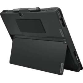 Lenovo Carrying Case Lenovo Tablet - Black - Bump Resistant, Scratch Resistant, Shock Absorbing, Drop Resistant - Thermoplastic Polyurethane (TPU), Polycarbonate Exterior Material - Hand Strap - 8.6" Height x 11.7" Width x 0.8" Depth