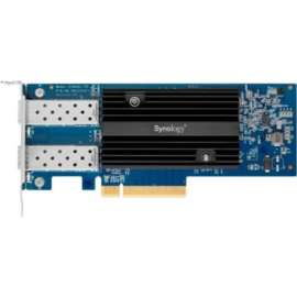 Synology Dual-Port 10GbE Adapter, PCI Express 3.0 x8, 2 Port(s), Optical Fiber, 10GBase-SR, 10GBase-LR