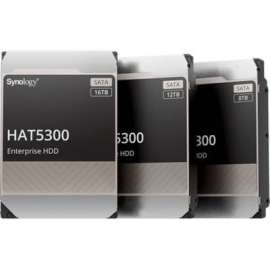 Synology HAT5300-16T 16 TB Hard Drive, 3.5" Internal, SATA (SATA/600), Server, Storage System Device Supported, 7200rpm