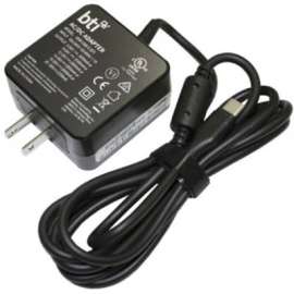 Battery Technology BTI AC Adapter - 45 W - 120 V AC, 230 V AC Input - 5 V DC/3 A, 9 V DC, 12 V DC, 14.5 V DC, 15 V DC, 20 V DC Output - Black