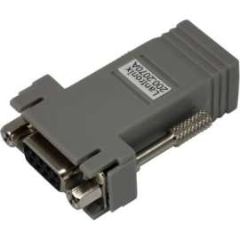 Lantronix Accessory, RJ45 To DB9F DCE Adapter For Connection To A DB9M DTE, RJ-45 Network, 9-pin DB-9 Serial Female
