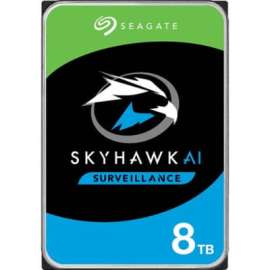 Seagate SkyHawk AI ST8000VE001 8 TB Hard Drive - 3.5" Internal - SATA (SATA/600) - Network Video Recorder Device Supported - 20 Pack