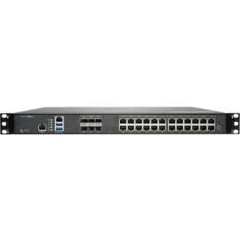 SonicWall NSa 4700 Network Security/Firewall Appliance, 24 Port, 10/100/1000Base-T, 10GBase-X, Gigabit Ethernet, AES (192-bit), DES, MD5, AES (256-bit), 3DES, AES (128-bit), SHA-1