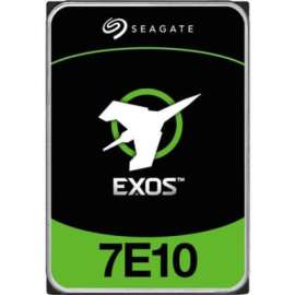 Seagate Exos 7E10 ST6000NM019B 6 TB Hard Drive, Internal, SATA (SATA/600), Storage System, Video Surveillance System Device Supported, 7200rpm