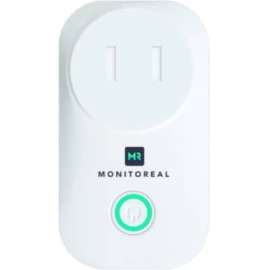 Monitoreal Limited Monitoreal Smart Home WIFI Plug, 120 V AC / 16 A, 230 V AC, White