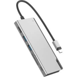 Alogic USB-C Ultra Dock UNI Gen 2 - for Notebook/Tablet/Smartphone - Memory Card Reader - SD, microSD - 100 W - USB Type C - 4K - 3840 x 2160 - 2 x USB Type-A Ports - USB Type-A - USB Type-C - HDMI - Space Gray - Wired - macOS, Windows, ChromeOS