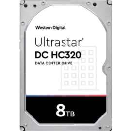 Wd - Imsourcing WD-IMSourcing Ultrastar DC HC320 HUS728T8TALE6L4 8 TB Hard Drive - 3.5" Internal - SATA (SATA/600) - Conventional Magnetic Recording (CMR) Method - Storage System, RAID Controller, Server Device Supported - 7200rpm