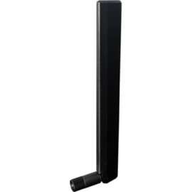 Digi Cellular Antenna 600 MHz to 6 GHz, Black - 600 MHz to 960 MHz, 1430 MHz to 6000 MHz - 5.5 dBi - Indoor, Cellular Network, Wireless Router - Black - Direct Mount - SMA Connector