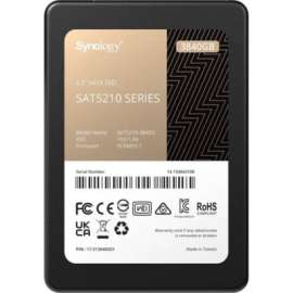 Synology SAT5210 SAT5210-3840G 3.84 TB Solid State Drive, 2.5" Internal, SATA (SATA/600), 8533 TB TBW, 530 MB/s Maximum Read Transfer Rate