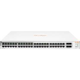 HP Aruba Instant On 1830 48G 24p Class4 PoE 4SFP 370W Switch, 48 Ports, Manageable, Gigabit Ethernet, 1000Base-T, 1000Base-X