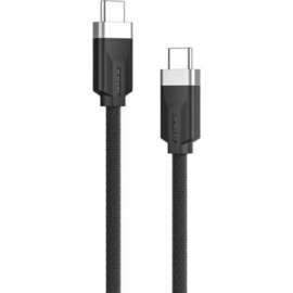 Alogic Fusion USB-C to USB-C 3.2 Gen 2 Cable - 2m - 6.56 ft USB-C A/V/Power/Data Transfer Cable for Audio/Video Device, Smartphone, Tablet, Notebook - First End: 1 x USB 3.2 (Gen 2) Type C - Male - Second End: 1 x USB 3.2 (Gen 2) Type C - Male - 20