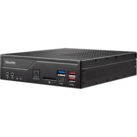 Shuttle Computer Shuttle XPC slim DH670 Barebone System, Slim PC, Socket LGA-1700, 1 x Processor Support, Intel H670 Chip