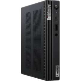 Lenovo ThinkCentre M90q Gen 3 11U5000SUS Desktop Computer - Intel Core i5 12th Gen i5-12500 Hexa-core (6 Core) 3 GHz - 8 GB RAM DDR5 SDRAM - 256 GB M.2 PCI Express SSD - Tiny - Raven Black - Windows 11 Pro 64-bit - Intel UHD Graphics 770 DDR5 SDRAM