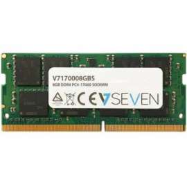 V7 8GB DDR4 SDRAM Memory Module, For Notebook, 16 GB, DDR4-2133/PC4-17000 DDR4 SDRAM, 2133 MHz