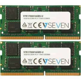 V7 16GB 2X8GB KIT DDR4 PC4-17000 260PIN CL15 2133MHZ SODIMM 512X8