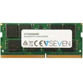 V7 8GB DDR4 SDRAM Memory Module, For Notebook, 8 GB, DDR4-2400/PC4-19200 DDR4 SDRAM, 2400 MHz