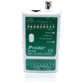 4XEM Professional RJ-45 RJ-11 Network Tester, LAN Cable Testing, Telephone Cable Testing, BNC Cable Testing, Coaxial Cable Testing, Voltage Measurement, Wiremap, Alignment Test, Cable Fault Testing, Network (RJ-45), Network (RJ-11), Twisted Pair, Coaxial