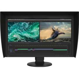 EIZO ColorEdge CG2700S-BK 27" WQHD WLED LCD Monitor, 16:9, Black, 27" Class, In-plane Switching (IPS) Technology
