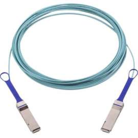 Nvidia Mellanox Active Fiber Cable, ETH 100GbE, 100Gb/s, QSFP, LSZH, 3m - 9.84 ft Fiber Optic Network Cable for Network Device - 100 Gbit/s - LSZH