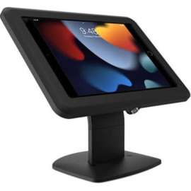 Bosstab Lockable iPad Stand, Up to 0.4" Screen Support, 10.2" Height x 11.7" Width x 6.3" Depth, Freestanding, Metal, Plastic