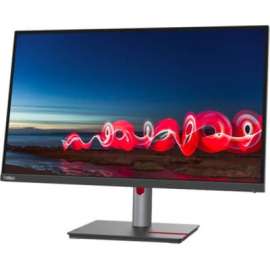Lenovo ThinkVision T27h-30 27" WQHD LCD Monitor - 16:9 - Raven Black - 27" Class - In-plane Switching (IPS) Technology - WLED Backlight - 2560 x 1440 - 16.7 Million Colors - 350 Nit - 4 ms - 60 Hz Refresh Rate - HDMI - DisplayPort - USB Hub