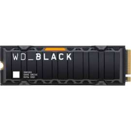 WD Black SN850X 1 TB Solid State Drive, M.2 2280 Internal, PCI Express NVMe (PCI Express NVMe x4), Gaming Console, Desktop PC Device Supported, 600 TB TBW