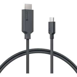 Alogic Elements Series USB-C to HDMI Cable with 4K Support - Male to Male - 2m - 6.56 ft HDMI/USB-C A/V Cable for Audio/Video Device, Computer, Monitor, Notebook, Projector, Home Theater System - First End: 1 x USB Type C - Male - Second End: 1 x HD