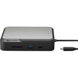 Alogic Dual 4K Universal Compact Docking Station - CD2 - DisplayPort Edition - for Desktop PC/Notebook/Monitor - Memory Card Reader - SD - 100 W - USB Type C - 2 Displays Supported - 4K - 3840 x 2160 - 1 x USB Type-A Ports - USB Type-A - 1 x USB Typ