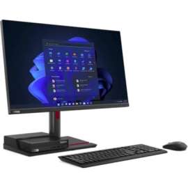Lenovo ThinkCentre TIO Flex 27i 27" Full HD LCD Monitor - 16:9 - Black - 27" Class - In-plane Switching (IPS) Technology - 1920 x 1080 - 16.7 Million Colors - 300 Nit - 4 ms - 60 Hz Refresh Rate - HDMI - VGA - DisplayPort - USB Hub