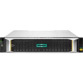 HPE MSA 2062 10GbE iSCSI SFF Storage, 24 x HDD Supported, 2 x HDD Installed, 3.84 TB Installed HDD Capacity, 24 x SSD Supported