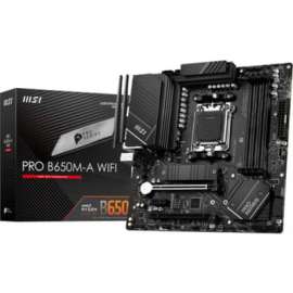 MSI MPG B650 CARBON WIFI Gaming Desktop Motherboard - AMD B650 Chipset - Socket AM5 - ATX - Ryzen 5, Ryzen 7, Ryzen 9 Processor Supported - 128 GB DDR5 SDRAM Maximum RAM - UDIMM, DIMM - 4 x Memory Slots - IEEE 802.11 a/b/g/n/ac/ax - HDMI - DisplayPo