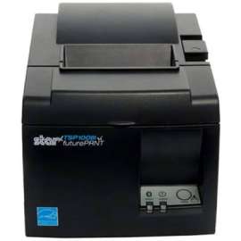 Star Micronics TSP100III Thermal Printer, Bluetooth iOS, Android and Windows, Cutter, Internal Power Supply, Gray