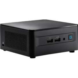 Intel NUC 12 Pro NUC12WSHv5 Barebone System - Mini PC - Socket BGA-1744 - Intel Core i5 12th Gen i5-1250P Dodeca-core (12 Core) - Intel Chip - 64 GB DDR4 SDRAM DDR4-3200/PC4-25600 Maximum RAM Support - 2 Total Memory Slots - Serial ATA Controller