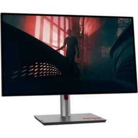 Lenovo ThinkVision P27q-30 27" Webcam WQHD LCD Monitor - 16:9 - Raven Black - 27" Class - In-plane Switching (IPS) Technology - WLED Backlight - 2560 x 1440 - 1.07 Billion Colors - 350 Nit - 4 ms - 60 Hz Refresh Rate - HDMI - DisplayPort - USB Hub