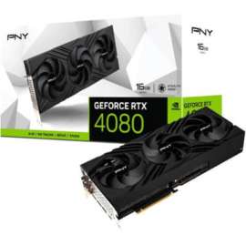 Pny Technologies PNY NVIDIA GeForce RTX 4080 Graphic Card - 16 GB GDDR6X - 2.21 GHz Core - 2.51 GHz Boost Clock - 256 bit Bus Width - PCI Express 4.0 x16 - DisplayPort - HDMI