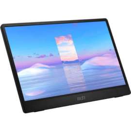 MSI Pro MP161 15.6" Full HD LCD Monitor - 16:9 - 16" Class - In-plane Switching (IPS) Technology - 1920 x 1080 - 262k - 250 Nit - 4 ms - 60 Hz Refresh Rate - HDMI - DisplayPort