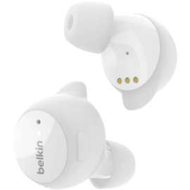 Belkin Mobile Belkin SOUNDFORM Immerse Noise Cancelling Earbuds - True Wireless - Bluetooth - Earbud - Binaural - In-ear - Noise Canceling - White