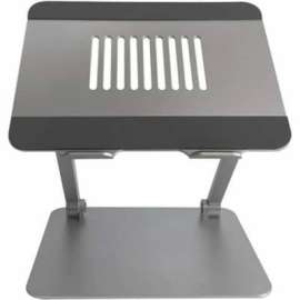 Amer Mounts Aluminum Laptop Stand, Ergonomic Adjustable Notebook Stand, Riser Holder Computer Stand 10-15.6" Laptops Tablets (Silver) AMRNS03 - Amer Mounts AMRNS03 is an ergonomic benefit that helps promote better poster with its ability to adjust t