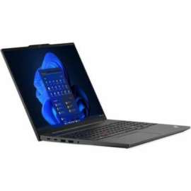 Lenovo ThinkPad E16 Gen 1 21JN0040US 16" Touchscreen Notebook - WUXGA - 1920 x 1200 - Intel Core i5 13th Gen i5-1335U Deca-core (10 Core) 1.30 GHz - 16 GB Total RAM - 8 GB On-board Memory - 512 GB SSD - Graphite Black - Intel Chip - Windows 11 Pro