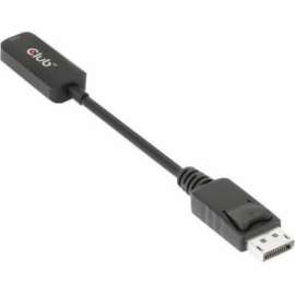 Club 3D DisplayPort1.4 to HDMI 4K120Hz/8K60Hz HDR Active Adapter M/F - 1 Pack - 1 x DisplayPort 1.4 Digital Audio/Video Male - 1 x HDMI Digital Audio/Video Female - 7680 x 4320 Supported
