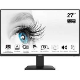 MSI Pro MP273A 27" Full HD LCD Monitor - 16:9 - 27" Class - In-plane Switching (IPS) Technology - 1920 x 1080 - 16.7 Million Colors - FreeSync - 5 ms - 75 Hz Refresh Rate - HDMI - DisplayPort