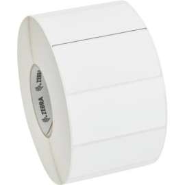 Zebra Technologies Zebra Label Paper 4 x 2in Thermal Transfer Zebra Z-Perform 2000T 3 in core, 4" Width x 2" Length, Permanent Adhesive, Rectangle, Thermal Transfer