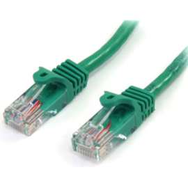 StarTech.com 3 ft Green Cat5e Snagless UTP Patch Cable, Make Fast Ethernet network connections using this high quality Cat5e Cable, with Power-over-Ethernet capability, 3ft Cat5e Patch Cable, 3ft Cat 5e Patch Cable, 3ft Cat5e Patch Cord
