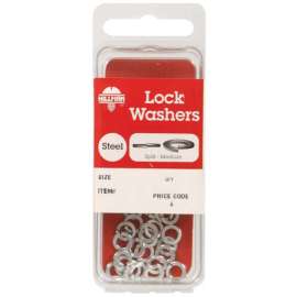 Hillman No. 6 in. D Zinc-Plated Steel Split Lock Washer 30 pk