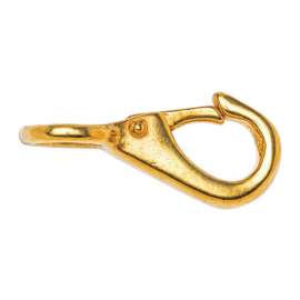 Campbell 3/4 in. D X 3-15/64 in. L Polished Bronze Quick Snap 140 lb