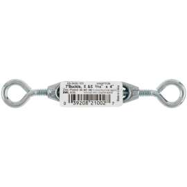 Hampton Zinc-Plated Aluminum/Steel Turnbuckle 70 lb