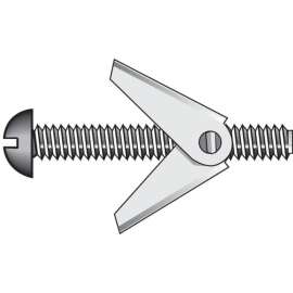 Hillman Fas-N- Tite 1/8 in. D X 3 in. L Truss Steel Toggle Bolt 50 pk